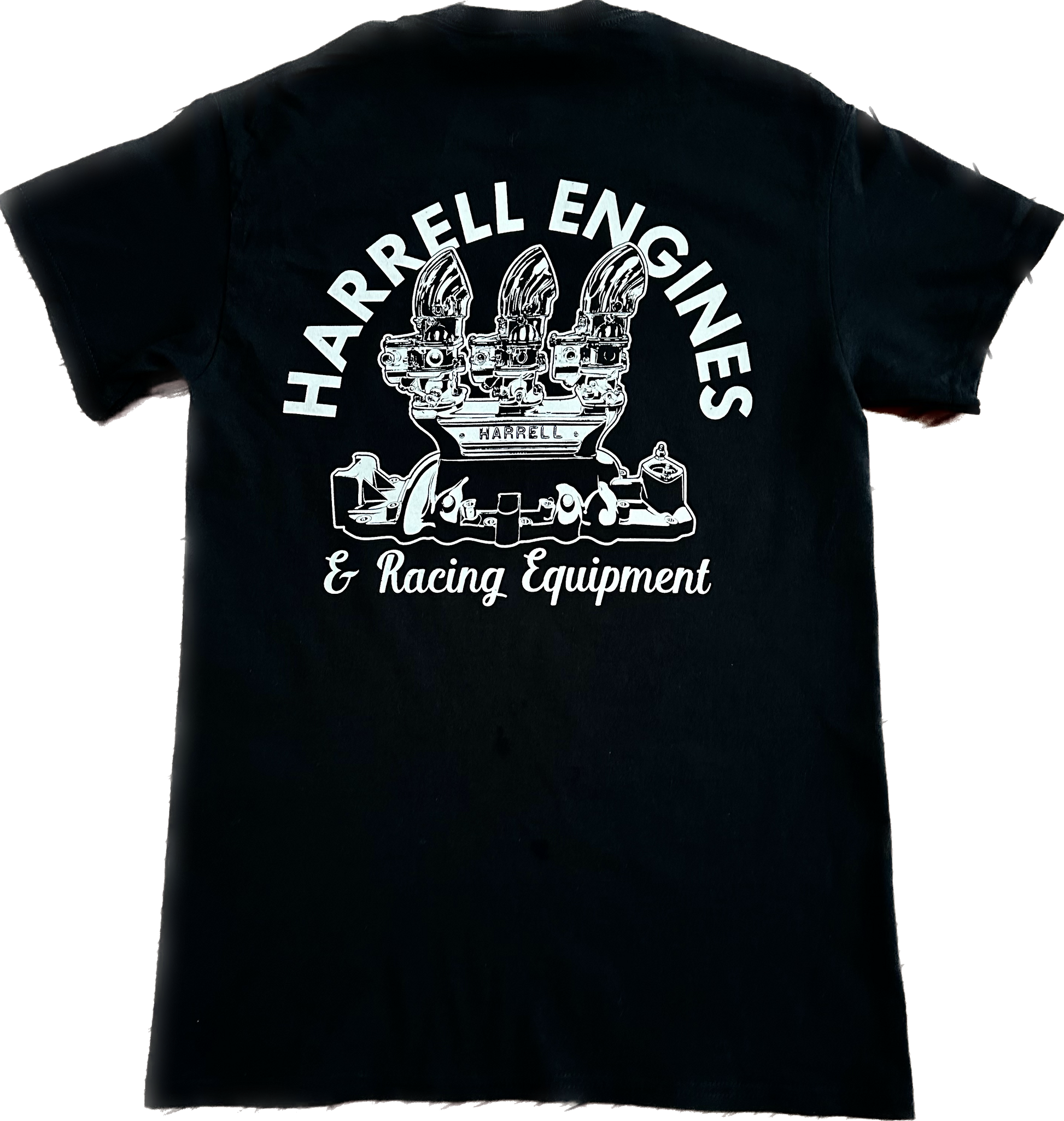 Black Harrell Engines LA shirt, Harrellenginesla black shirt, Harrell Engines and racing equipment