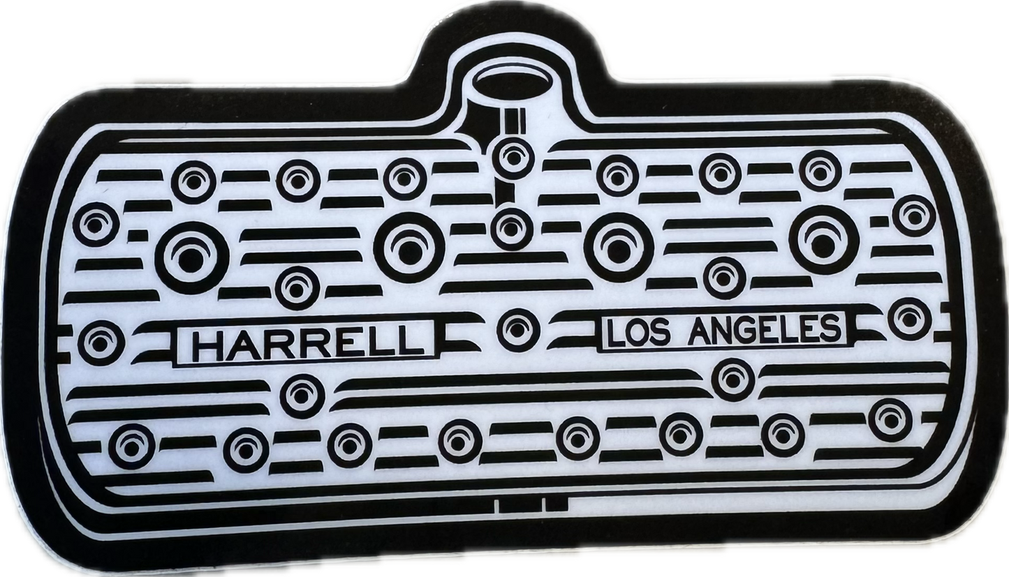 Harrell Head Sticker