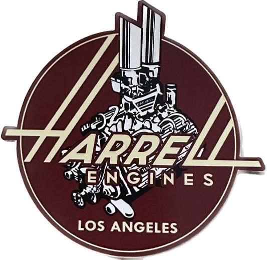 Harrell Logo 3x3 Vinyl Decal